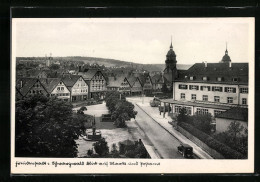 AK Freudenstadt / Schwarzwald, Markt Mit Postamt  - Freudenstadt
