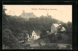 AK Lunzenau, Blick Auf Schloss Rochsburg Im Muldental  - Lunzenau