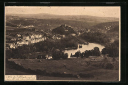 AK Greiz, Generalansicht Der Stadt, Blick Zum Schloss  - Greiz