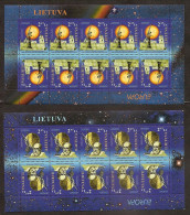 LITHUANIA 2009●Europa●Astronomy Mi1006-07KB●MNH - 2009