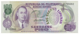 Philippines - 100 Piso - ND - Pick 157.b - AUNC. - Sign. 8 - Overprint ANG BAGONG LIPUNAN - Filippine