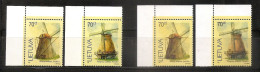 LITHUANIA 1999●Windmills●Mi 696a-97a & 696b-97b●MNH - Windmills