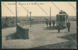 Bologna Città San Michele Bosco Tram Cartolina QQ8997 - Bologna