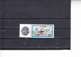 ITALIA  1981 - Sassone   1556° (con Appendice) -  Aereo - 1981-90: Used