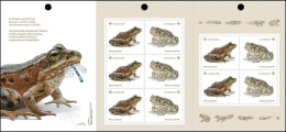 Canada 2024, Endangered Animal, Reptile, Frog, Pond, Dragonfly, Insect,Booklet Of 10v Stamps, MNH (**) - Nuevos