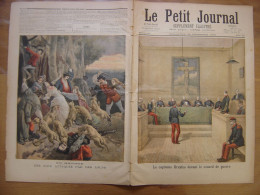 1894 LE PETIT JOURNAL 214 Le Capitaine DREYFUS Attaque De Loups - 1850 - 1899