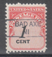 USA Precancel Vorausentwertungen Preo Locals Michigan, Bad Axe 835.5 - Precancels