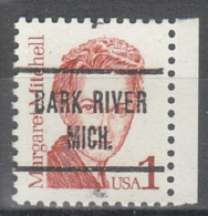 USA Precancel Vorausentwertungen Preo Locals Michigan, Bark River 724 - Precancels