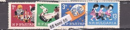 1966 FOR The KIDS Mi 1643/49 4v.-used (O) Bulgaria / Bulgarie - Used Stamps