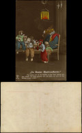 Ansichtskarte  Märchen ,,Die Bremer Stadtmusikanten." Fotokunst Am Tisch 1913 - Fairy Tales, Popular Stories & Legends