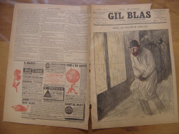 1900 GIL BLAS 51 Steinlen SEULEMENT 2 PAGES Manque 2 Pages Centrales - Otros & Sin Clasificación