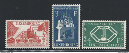 1956 Lussemburgo , Yvert N. 511/513 CECA - Comunità Europea Del Carbone - MNH** - Sonstige & Ohne Zuordnung