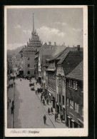 AK Pössneck I. Thür., Partie An Der Krautgasse  - Pössneck