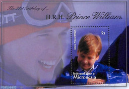 Micronesia 2003 Prince William S/s, Mint NH, History - Kings & Queens (Royalty) - Familles Royales