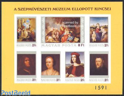 Hungary 1984 Paintings S/s Imperforated, Mint NH, Art - Paintings - Raphael - Unused Stamps