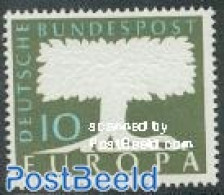 Germany, Federal Republic 1958 Europa, 1v With WM DBP, Mint NH, History - Nature - Europa (cept) - Trees & Forests - Nuevos