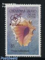 Christmas Islands 1992 Kuala Lumpur 1v, Mint NH, Nature - Shells & Crustaceans - Philately - Marine Life