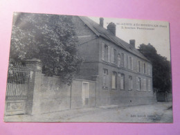 SAINT AUBIN D'ECROSVILLE, EURE, L'ANCIEN PENSIONNAT, CPA - Saint-Aubin-d'Ecrosville