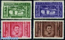 Romania 1937 J. Creanga 4v, Mint NH, Art - Authors - Neufs