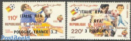 Djibouti 1982 Football Winners 2v, Mint NH, Sport - Football - Yibuti (1977-...)