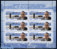 Russia 2010 E. Feodorov M/s, Mint NH, Science - Transport - The Arctic & Antarctica - Aircraft & Aviation - Airplanes