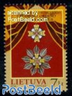 Lithuania 2010 LDG Gediminas Order 1v, Mint NH, History - Decorations - Militares