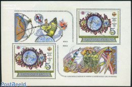 Czechoslovkia 1982 Unispace S/s, Mint NH, Transport - Space Exploration - Otros & Sin Clasificación