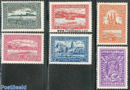 Yugoslavia 1932 European Rowing Games 6v, Unused (hinged), History - Sport - Europa Hang-on Issues - Kayaks & Rowing -.. - Unused Stamps