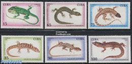 Cuba 1994 Reptiles 6v, Mint NH, Nature - Reptiles - Ongebruikt