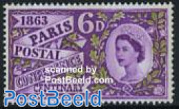 Great Britain 1963 Postal Conference 1v, Phosphor, Mint NH, Post - Nuevos
