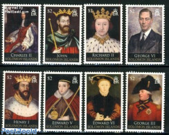 Solomon Islands 2010 King & Queens Of England 8v, Mint NH, History - Kings & Queens (Royalty) - Königshäuser, Adel