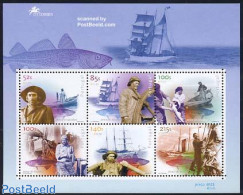 Portugal 2000 Fishing S/s, Mint NH, Nature - Transport - Fish - Fishing - Ships And Boats - Ungebraucht