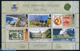 Tristan Da Cunha 2006 History Part Three 6v M/s, Mint NH, History - Nature - Transport - Geology - History - World War.. - Guerre Mondiale (Seconde)