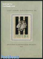 Hungary 1961 Franz Liszt S/s, Mint NH, Performance Art - Music - Nuevos