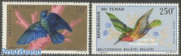 Chad 1967 Birds 2v, Mint NH, Nature - Birds - Other & Unclassified
