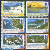 Virgin Islands 2002 Island Profiles 6v, Mint NH, Nature - Birds - Britse Maagdeneilanden