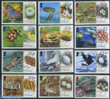 Ascension 2008 Definitives, Animals & Eggs 12v, Mint NH, Nature - Birds - Butterflies - Fish - Insects - Reptiles - Sh.. - Fishes