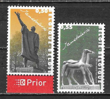 3308/09**  Sculpteur Idel Ianchelevici - Série Complète - MNH** - LOOK!!!! - Unused Stamps