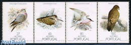 Azores 1988 Birds 4v (from Booklet), Mint NH, Nature - Birds - Pigeons - Azoren