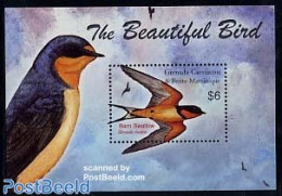 Grenada Grenadines 2003 Bam Swallow S/s, Mint NH, Nature - Birds - Grenade (1974-...)