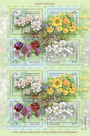 Russia Russland Russie 2024 Flowers Of The Caucasus Sheetlet MNH - Blocks & Sheetlets & Panes