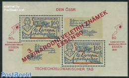 Czechoslovkia 1980 Stamp Expo Essen S/s, Mint NH, Philately - Other & Unclassified