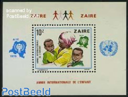 Congo Dem. Republic, (zaire) 1979 Year Of The Child S/s, Mint NH, Various - Maps - Year Of The Child 1979 - Geografia