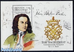 Grenada Grenadines 1985 J.S. Bach S/s, Mint NH, Performance Art - Music - Music