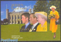 Jersey 2003 Royal Links S/s, Mint NH, History - Kings & Queens (Royalty) - Royalties, Royals