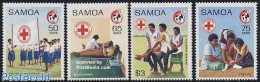 Samoa 1989 Red Cross 4v, Mint NH, Health - Red Cross - Red Cross