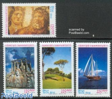 Türkiye 1999 Tourism 4v, Mint NH, History - Sport - Transport - Various - Archaeology - Golf - Ships And Boats - Tour.. - Sonstige & Ohne Zuordnung