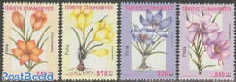 Türkiye 2000 Flowers 4v, Mint NH, Nature - Flowers & Plants - Other & Unclassified