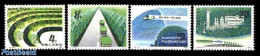 China People’s Republic 1980 Re Forest Campaign 4v, Mint NH, Nature - Transport - Trees & Forests - Aircraft & Aviat.. - Nuevos