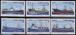 Cape Verde 1980 Ships 6v, Mint NH, Transport - Ships And Boats - Boten